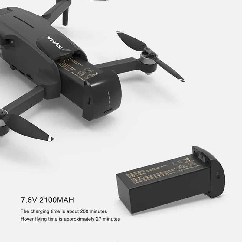 2K GPS Brushless Drone with EIS Camera - Professional W3 New Quadcopter for Aerial Photography