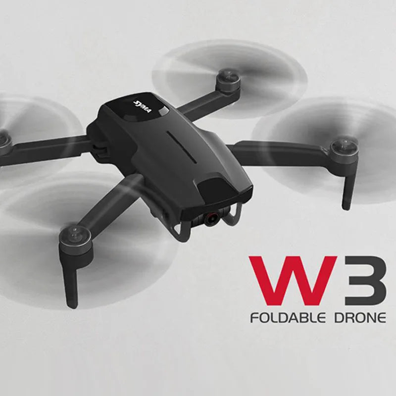 2K GPS Brushless Drone with EIS Camera - Professional W3 New Quadcopter for Aerial Photography